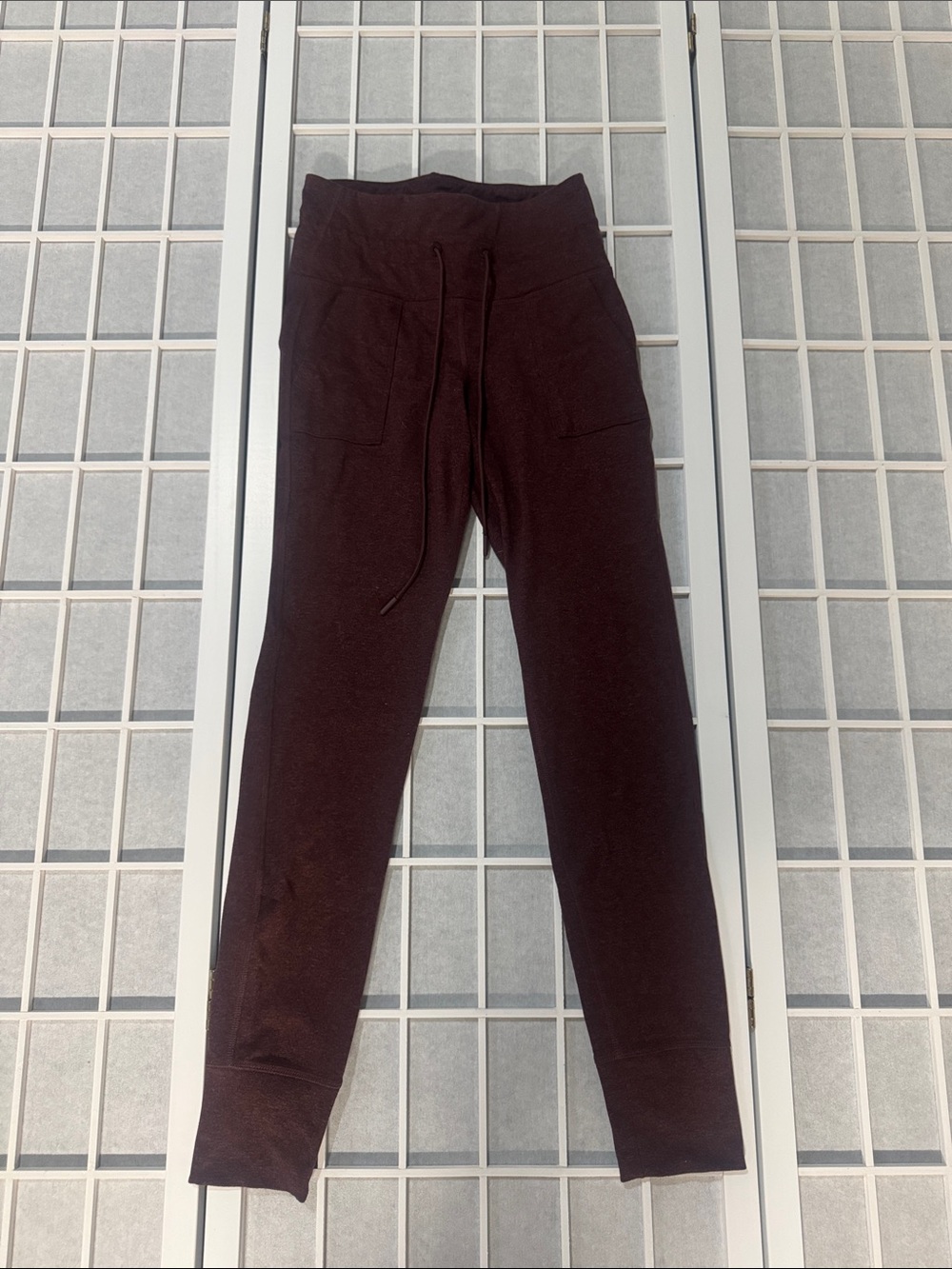 Old Navy Burgundy Pull-On Leggings